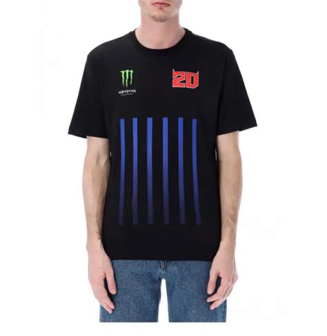 T SHIRT FABIO QUARTARARO MONSTER ENERGY HOMME 2023 Sportswear Officiel