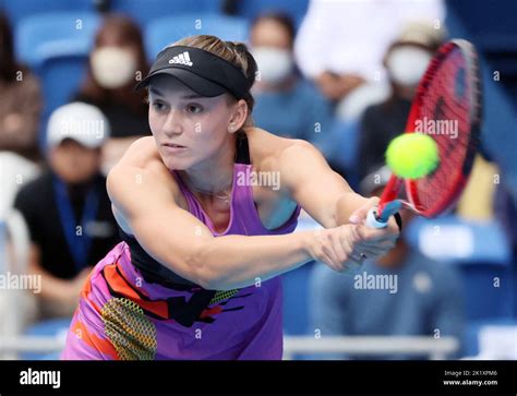 Tokyo Japan 21st Sep 2022 Wimbledon Champion Elena Rybakina Of