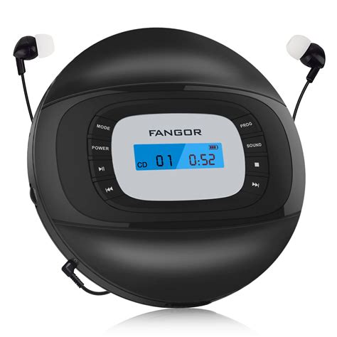 Buy Cd Player Portable Cd Player With Headphone Fangor Compact