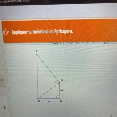 Pouvez vous maidez je vous en pris svp on considère la figure ci