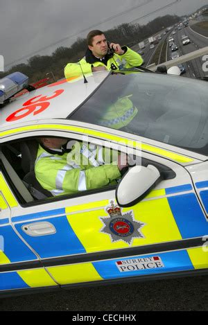 Bluetooth smoke alarms: Motorway police uniform