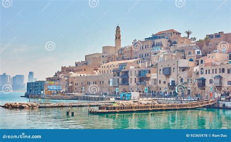 jaffa  city seaside view editorial stock photo image  coastline