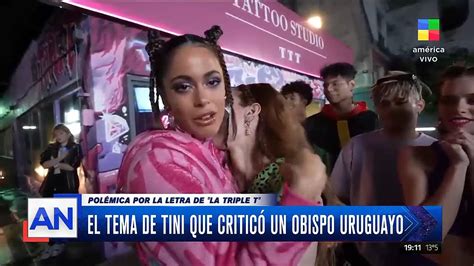 LA TRIPLE T la canción de Tini que fue duramente criticada por un