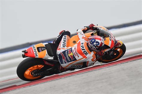 Marquez Fastest In Motogp Warm Up At Circuit Of The Americas