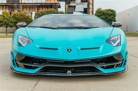 Bright Blue Lamborghini Aventador SVJ Is Just About Perfect | Carscoops