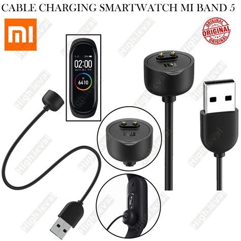 Jual Kabel Charger Smartwatch Xiaomi Mi Band Original Shopee Indonesia