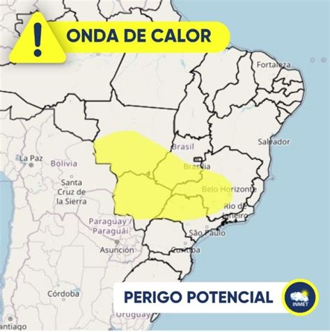 Nova Onda De Calor No Brasil Inmet Emite Alerta Para Os Próximos Dias