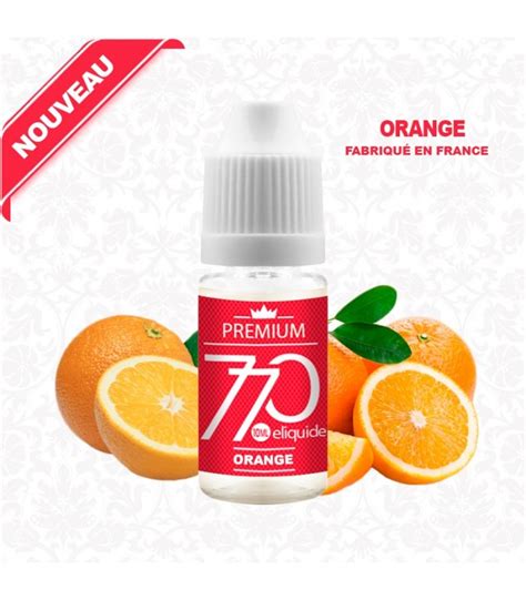 E Liquide ORANGE 10 Ml Pas Cher 2 00 770 Premium