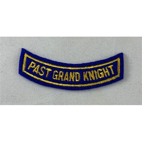 Past Grand Knight Rocker Knights Gear Usa