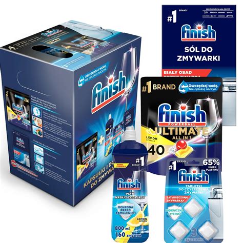 Finish Zestaw Produkt W Do Zmywarki Box Ultimate Lemon Reckitt