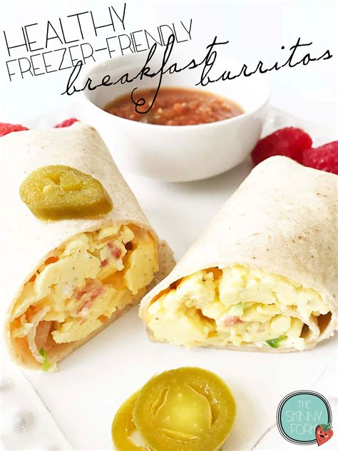 Healthy Freezer Friendly Breakfast Burritos — The Skinny Fork