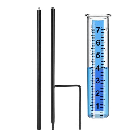 Xinhuadsh Rain Gauge Freeze Proof Rain Gauge Outdoor Rain Gauges For