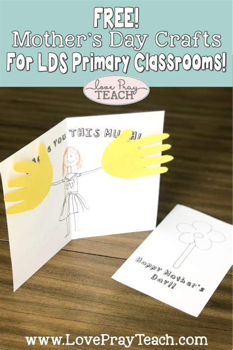 Mothers Day Crafts For The Lds Primary Classrooms