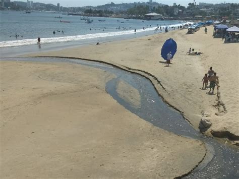 Playa Santiago Manzanillo Entre Las Más Contaminadas Del País