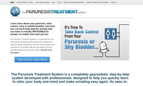 The Paruresis Treatment System Review: Read Before You Buy!