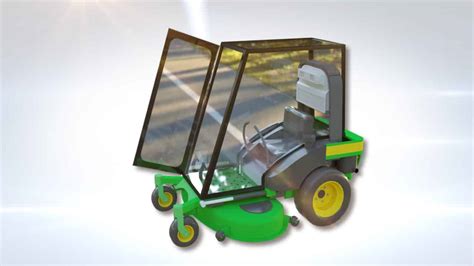 Air Conditioning Accessory For Riding Mower For Sale By Inventor