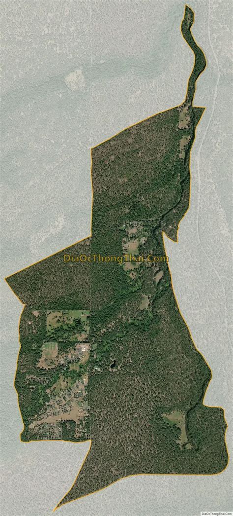 Map Of Camp Sherman Cdp