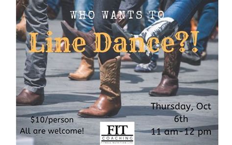 Lets Line Dance Fitness Class By Fit Coaching In Rochester Mn Alignable