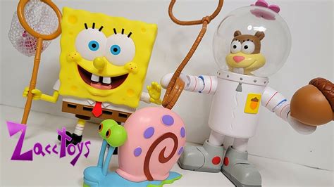 Super7 Ultimates Nickelodeon Spongebob Squarepants And Sandy Cheeks