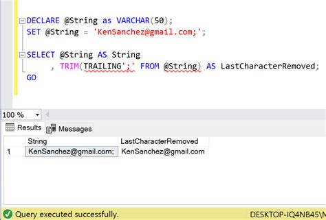 Sql Server 2022 Multiple Ways To Remove The Last Character In A String Sql Server Portal