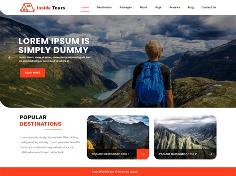 Inside Tours Wordpress Theme