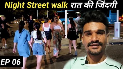 Night Street Walk In Tirana Albania रात को तो नजारा ही अलग है यहाँ तो