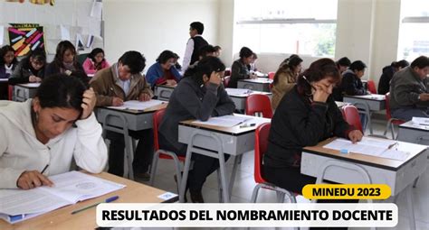 Lo último de la evaluación docente y nombramiento este 25 de octubre