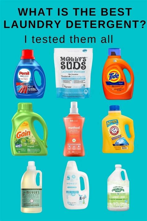 5 best laundry detergents – Artofit