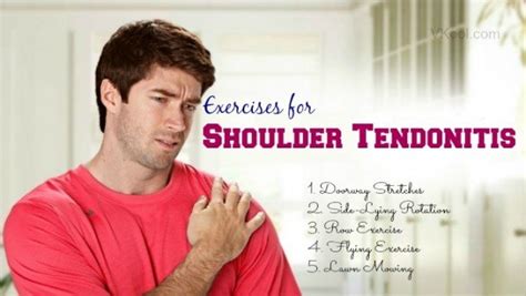 Physical Therapy Exercises For Shoulder Tendonitis 37 Best Ones