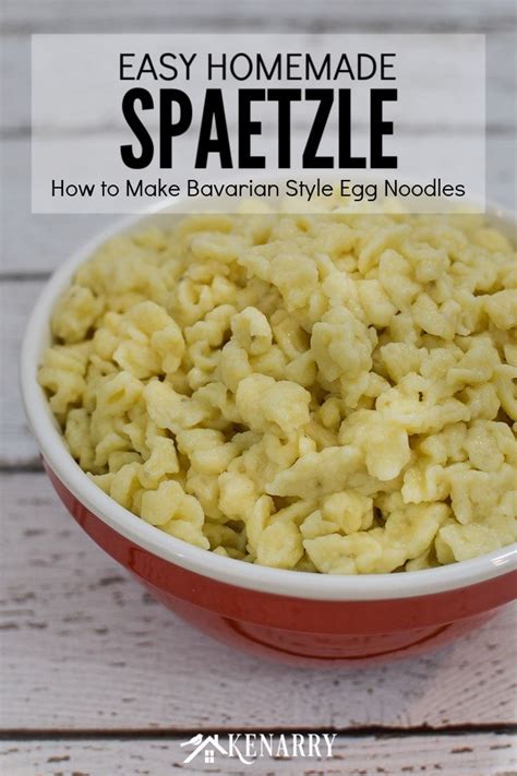 Easy Spaetzle Recipe Homemade German Egg Noodles Artofit