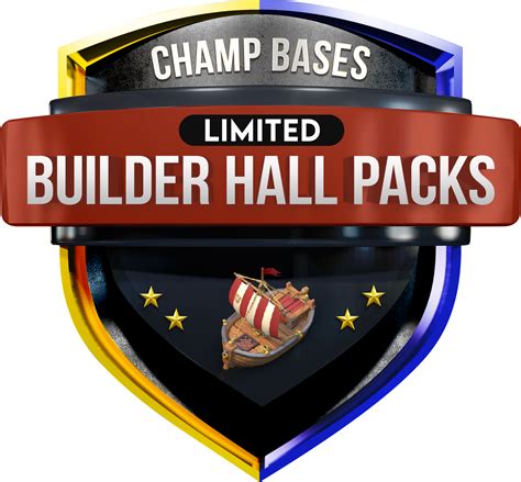 Builder Hall Limited Pro Base Pack Clash Of Clans Base Layouts