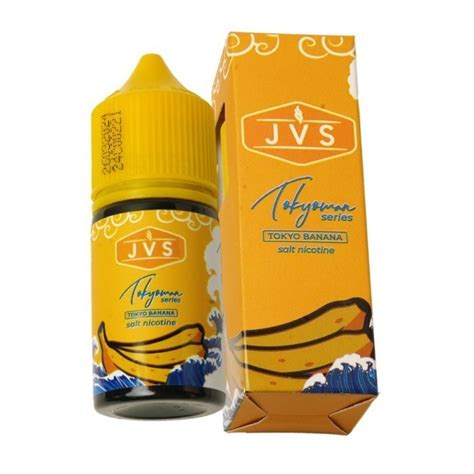 Jual Tokyoman Tokyo Banana New Liquid Mg Ml Saltnic By Jvs Labs Ori