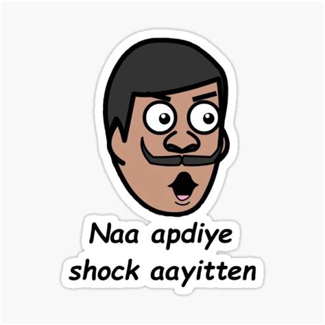 Vadivelu Shock Sticker By Jayjaymamba Ubicaciondepersonascdmxgobmx