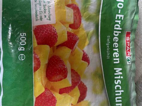 Spar Mango Erdbeeren Mischung Tiefgek Hlt Kalorien Neue Produkte Fddb