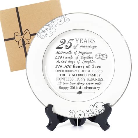 Buy Urllinz Th Anniversary Plate With Platinum Foil Th Anniversary