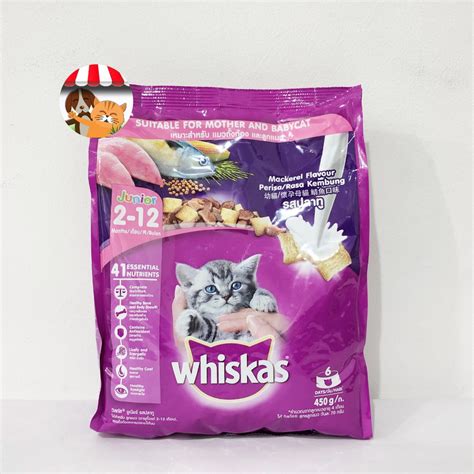 Jual Whiskas Junior Mackerel 450gr Whiskas Freshpack Makanan Kucing