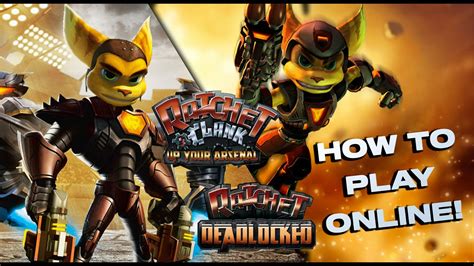 How To Play Ratchet Clank 3 And Ratchet Deadlocked Online Multiplayer