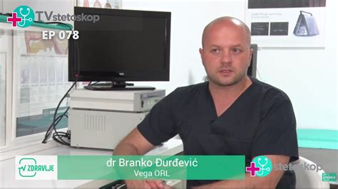 Dr Branko Đurđević Bol nakon operacije krajnika StetoskopTV EP078