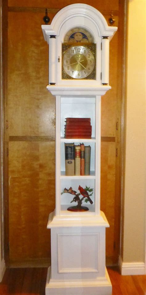 Grandfather Clock Bookshelf Unique Home Decor