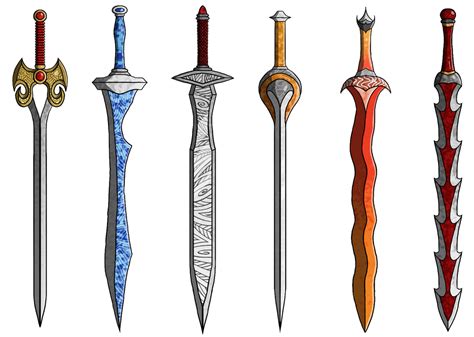 Fantasy Sword Concepts 11 By Silvervoidart On Deviantart