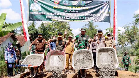 Resmi Dibuka Tmmd Tahap Ii Bangun Jalan Penghubung Desa Di Kecamatan