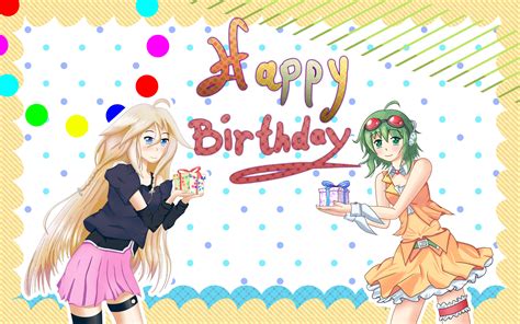 Anime Happy Birthday Wallpapers Wallpaper Cave