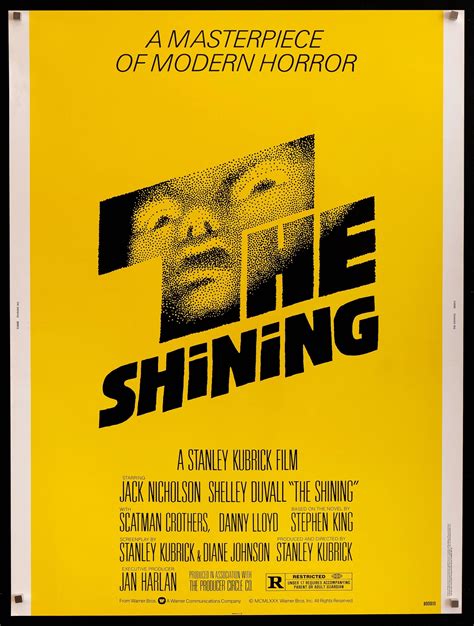 The Shining Movie Poster 1980 30x40