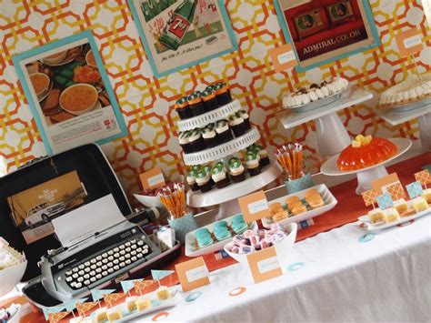 Mad Men Birthday Party Ideas Photo 1 Of 25 Catch My Party