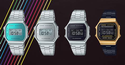 Casio Vintage Digital Watch Collection Hiconsumption