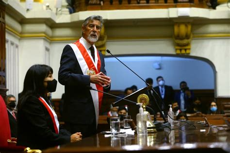 El Nuevo Gobierno De Perú Queda Listo Para Asumir Funciones Este 28 De