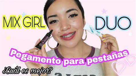 Pegamento Para Pesta As Postizas D O Vs Mix Girl Cu L Es Mejor