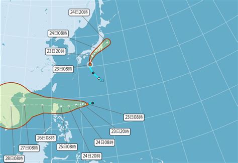 快訊／雙颱共舞！第16號颱風「諾盧」生成 最新路徑圖出爐 Ettoday生活新聞 Ettoday新聞雲