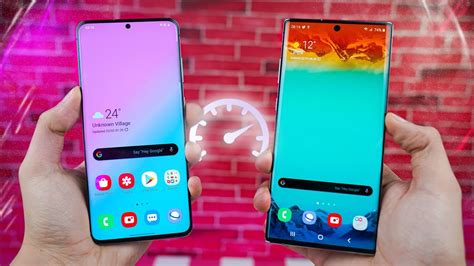 Samsung Galaxy S20 Plus Vs Galaxy Note 10 Plus Speed Test YouTube