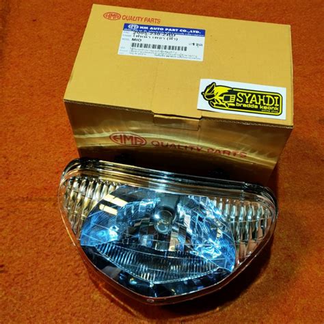 Jual REFLEKTOR LAMPU DEPAN HEADLAMP MIO SPORTY SMOKE BLUE HMA THAILAND